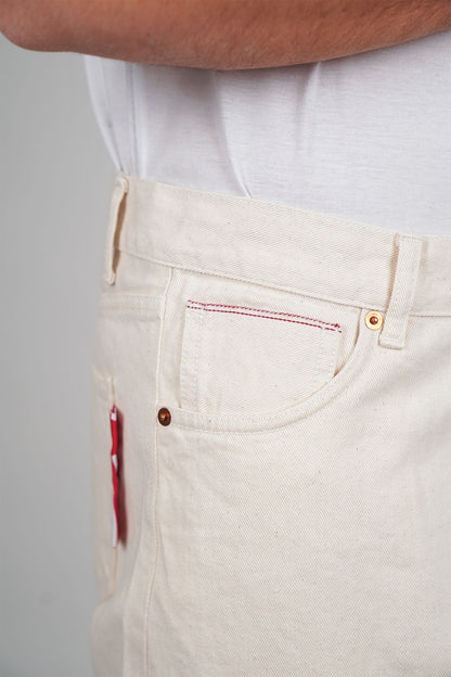 Jeans GORO Cimosato - Slim Fit Beige