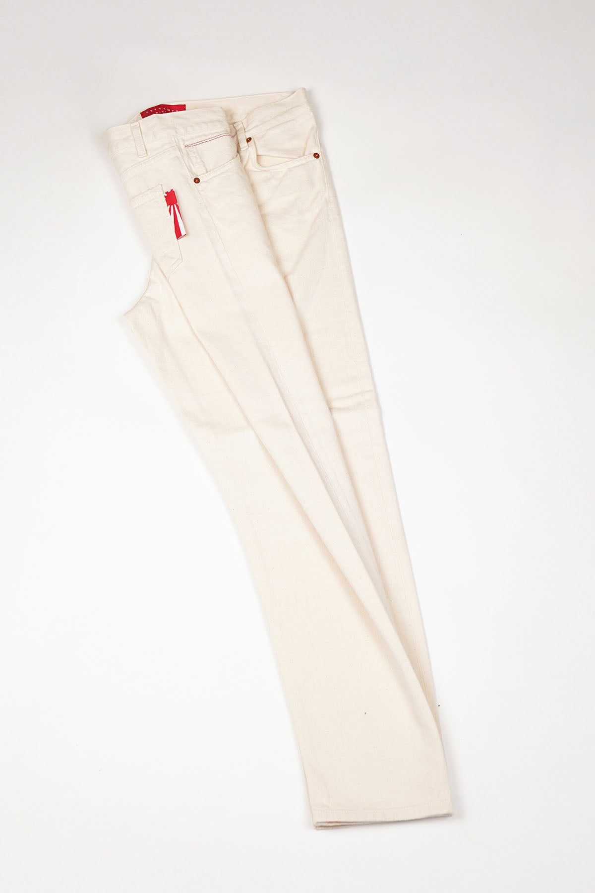 Jeans GORO Cimosato - Slim Fit Beige