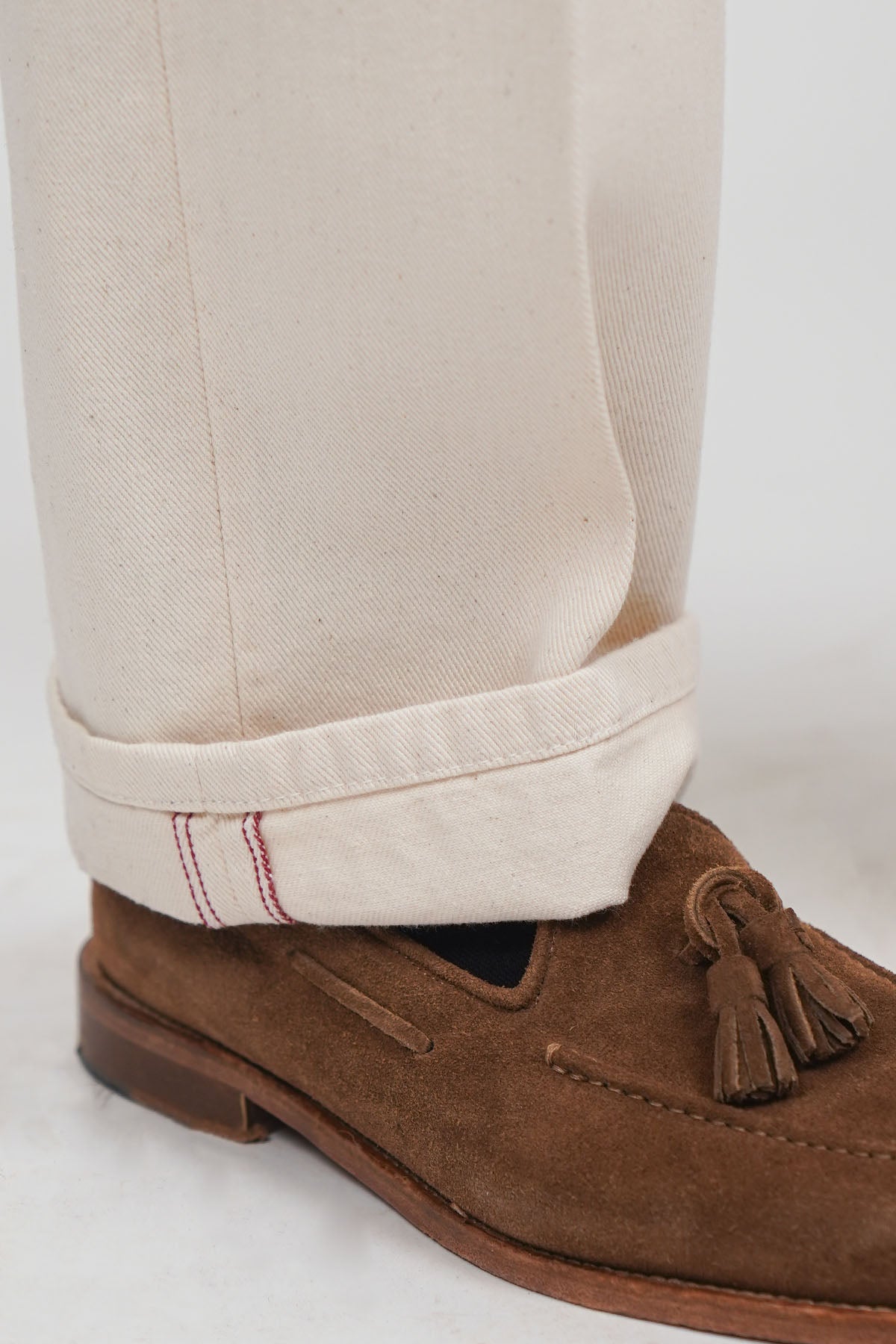 Jeans GORO Cimosato - Straight Fit Beige