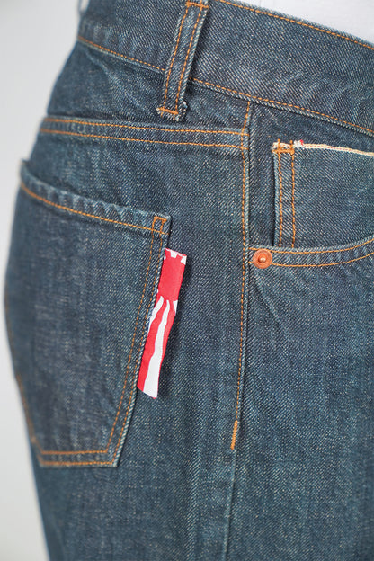 Jeans GORO Cimosato - Wide Fit Lavaggio Zero