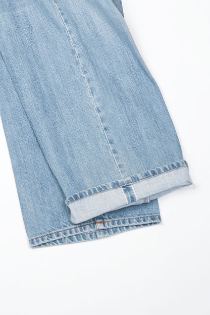 Jeans GORO Cimosato - Wide Fit Lavaggio Stone