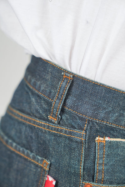 Jeans GORO Cimosato - Wide Fit Lavaggio Zero