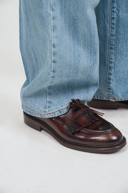 Mocassino FRANGIA PENNY Abrasivato Whisky