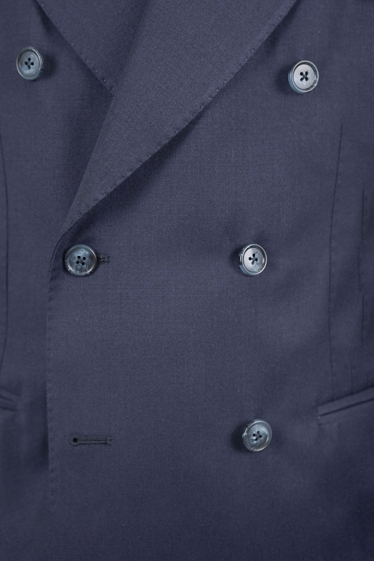 Giacca HIKARI Rifinito due Petti - Blue