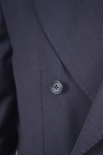 Giacca HIKARI Rifinito due Petti - Blue