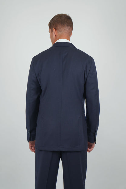 Giacca HIKARI Rifinito due Petti - Blue