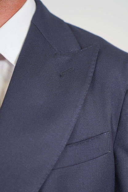 Giacca HIKARI Rifinito due Petti - Blue