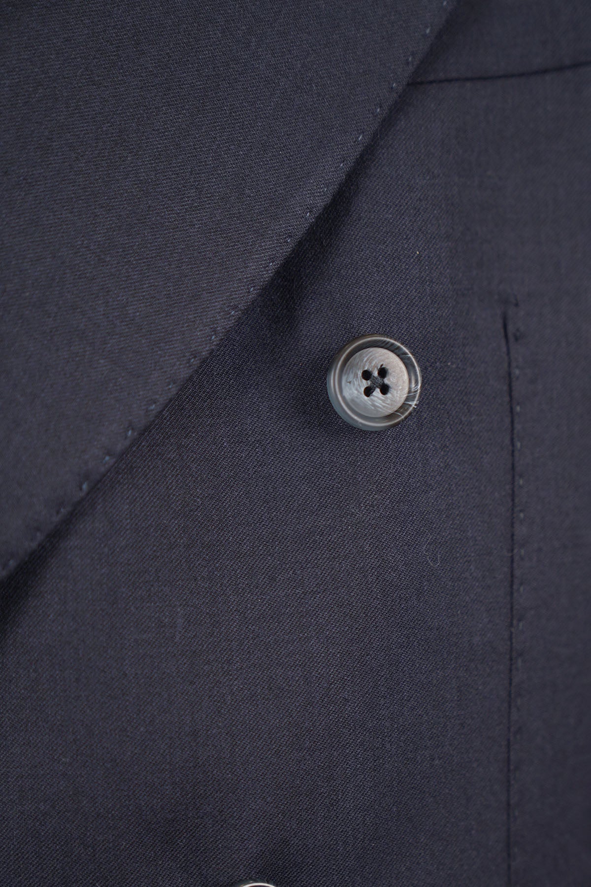 Giacca HIKARI Rifinito due Petti - Blue