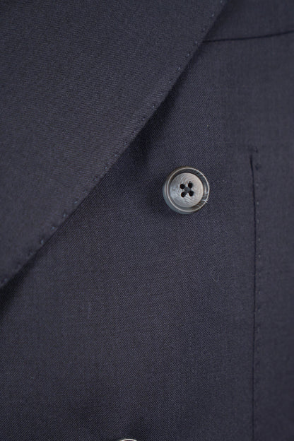 Giacca HIKARI Rifinito due Petti - Blue