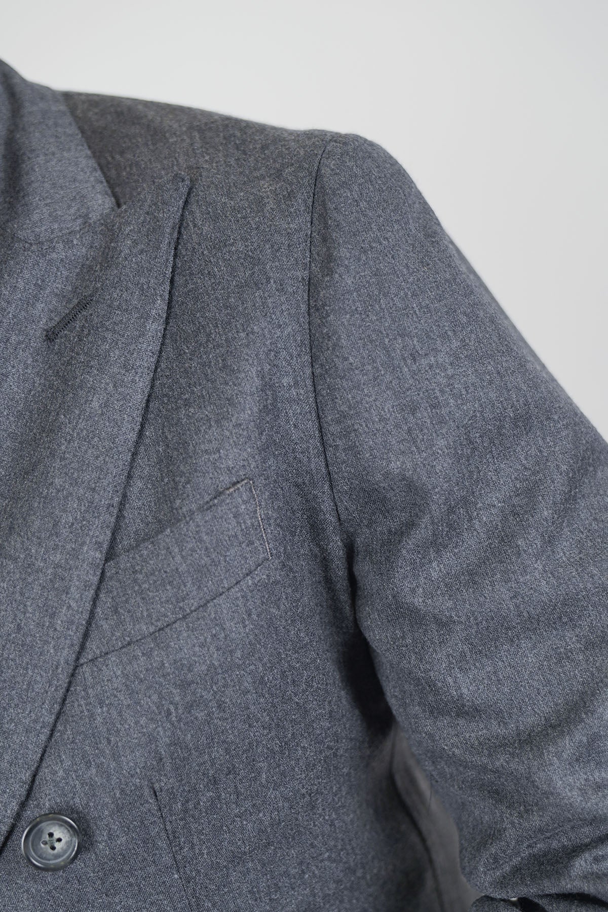 Giacca HIKARI Rifinito due Petti - Grigio