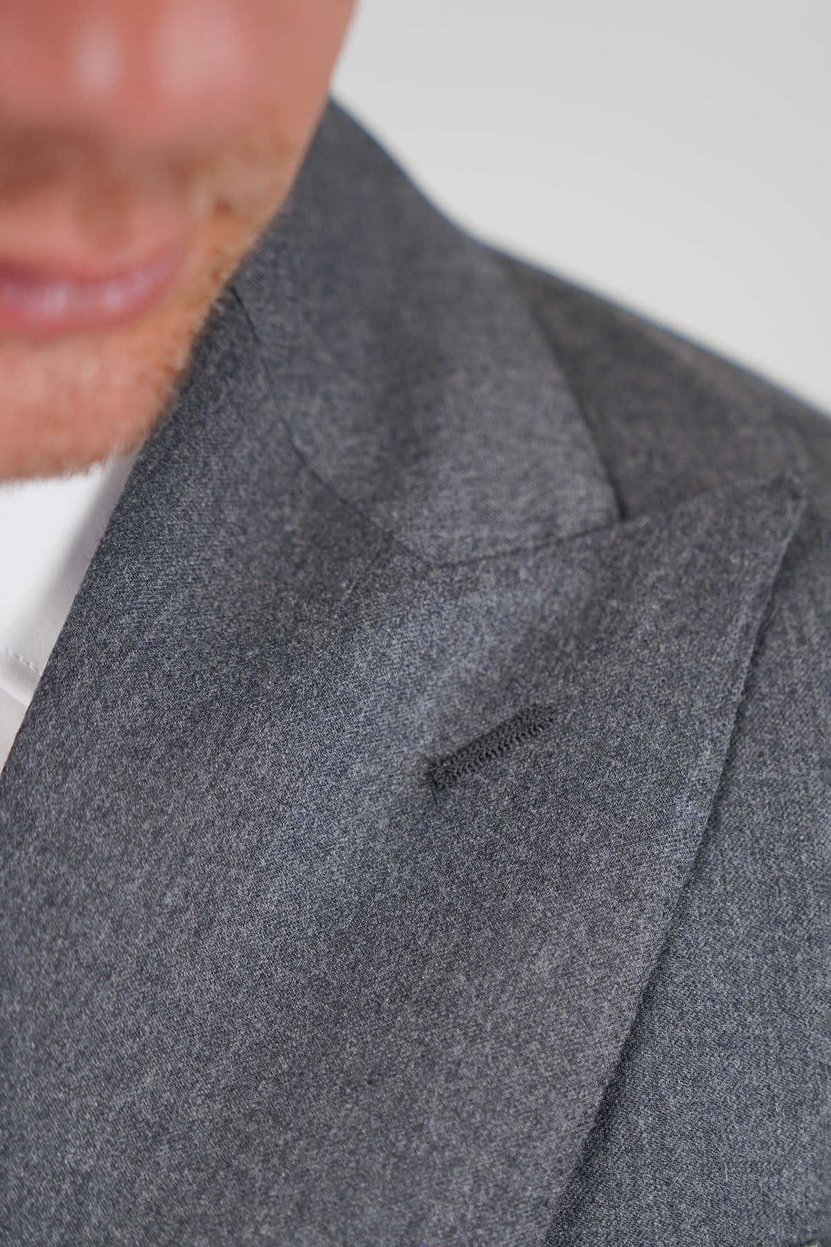 Giacca HIKARI Rifinito due Petti - Grigio