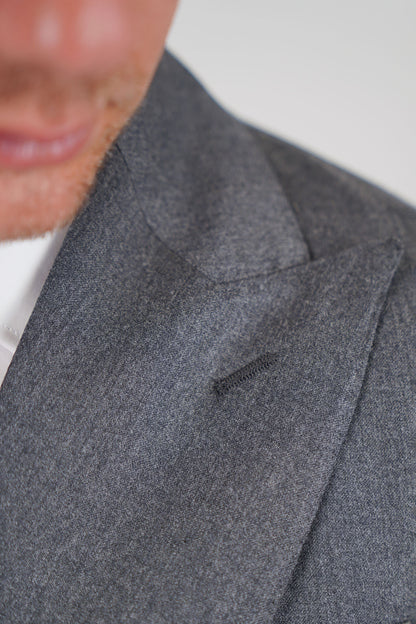 Giacca HIKARI Rifinito due Petti - Grigio