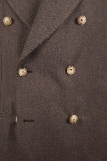 Giacca HIKARI Rifinito due Petti - Tortora