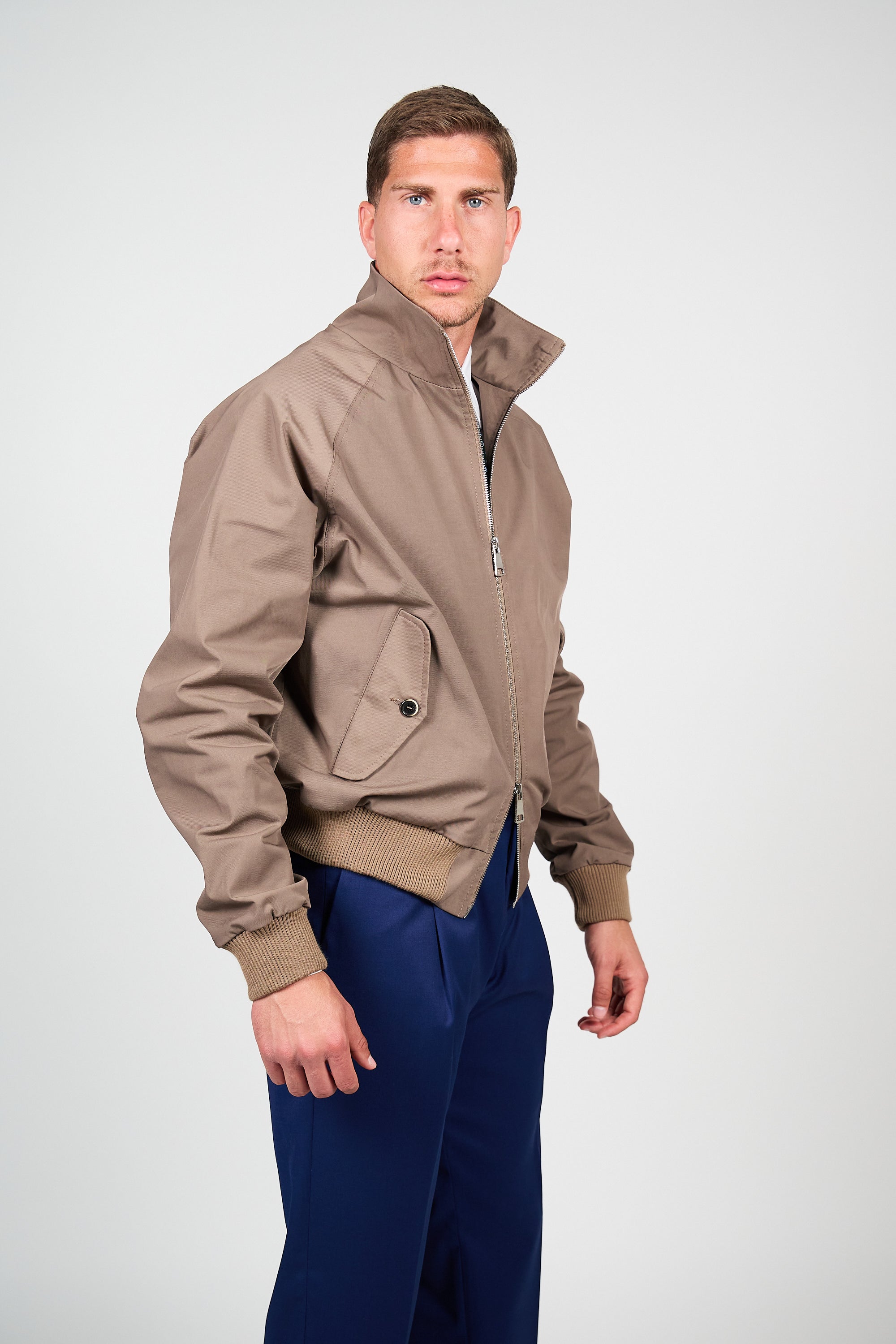 Giacca Bomber KITETTO College - Beige