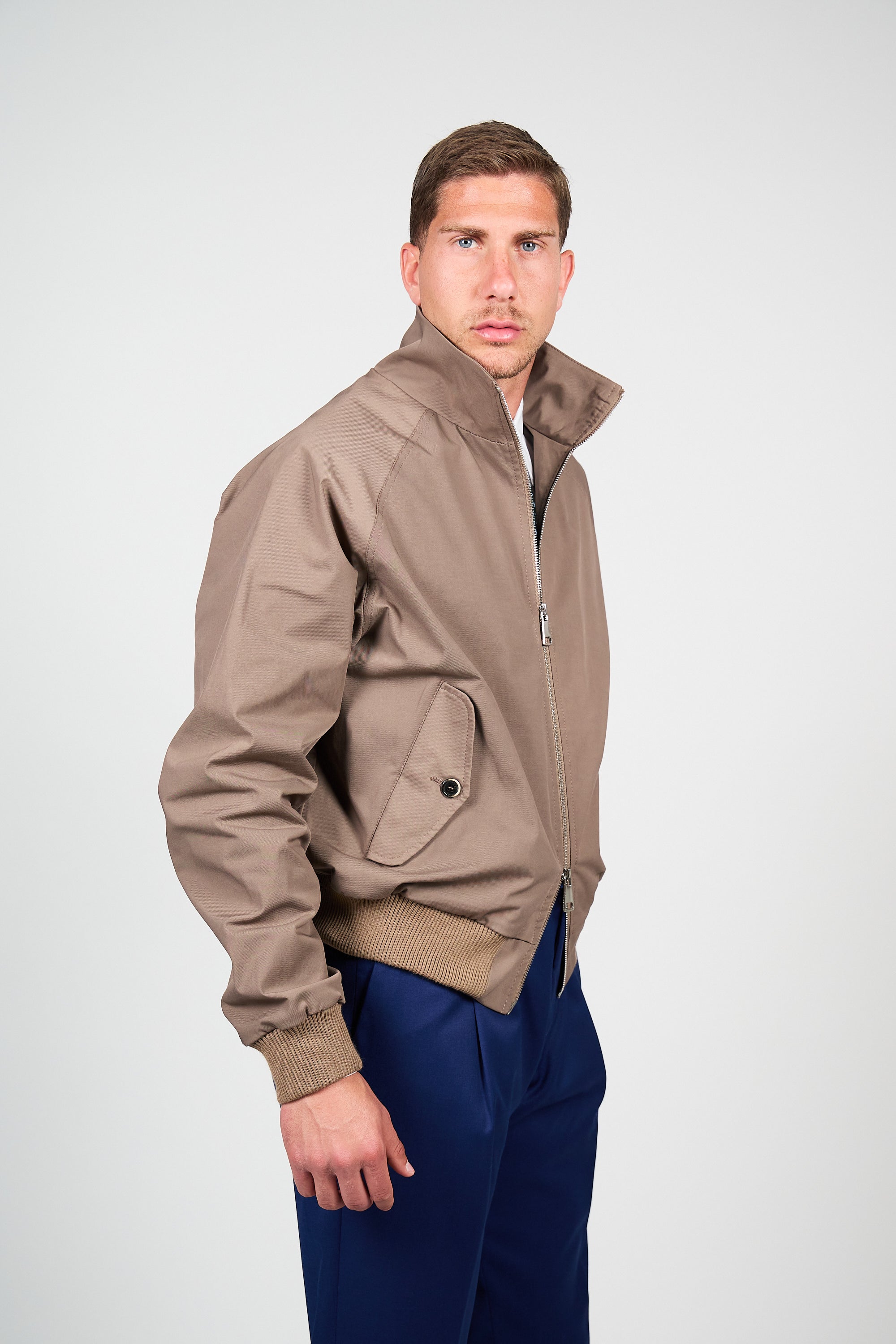Giacca Bomber KITETTO College - Beige