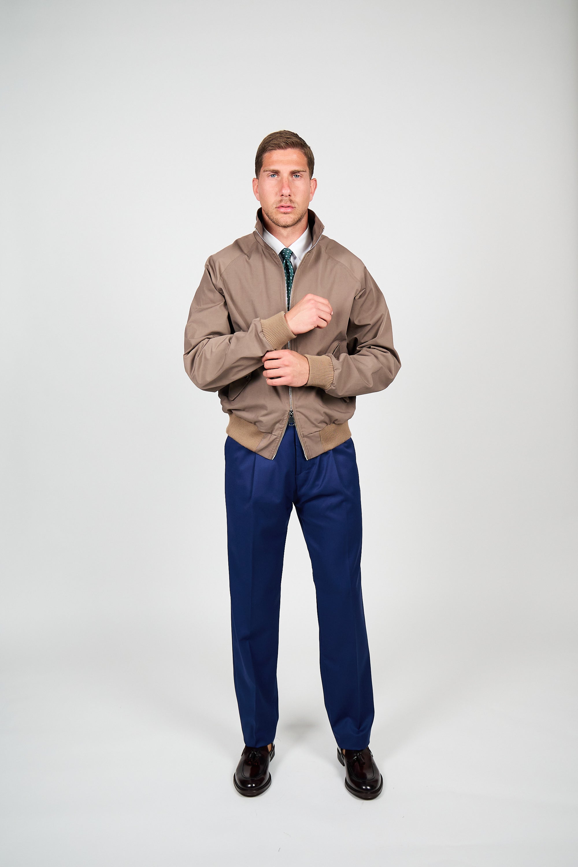 Giacca Bomber KITETTO College - Beige