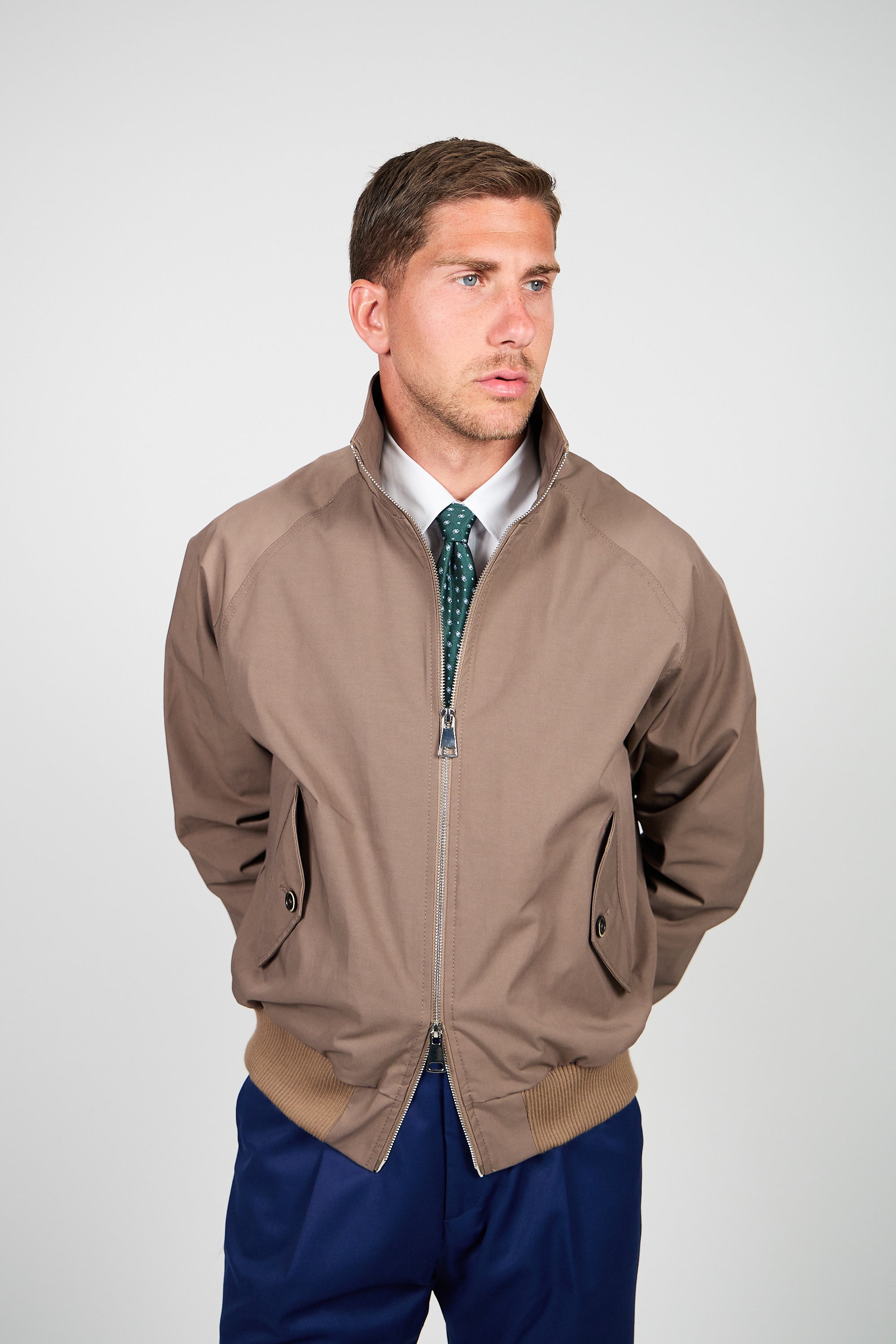 Giacca Bomber KITETTO College - Beige