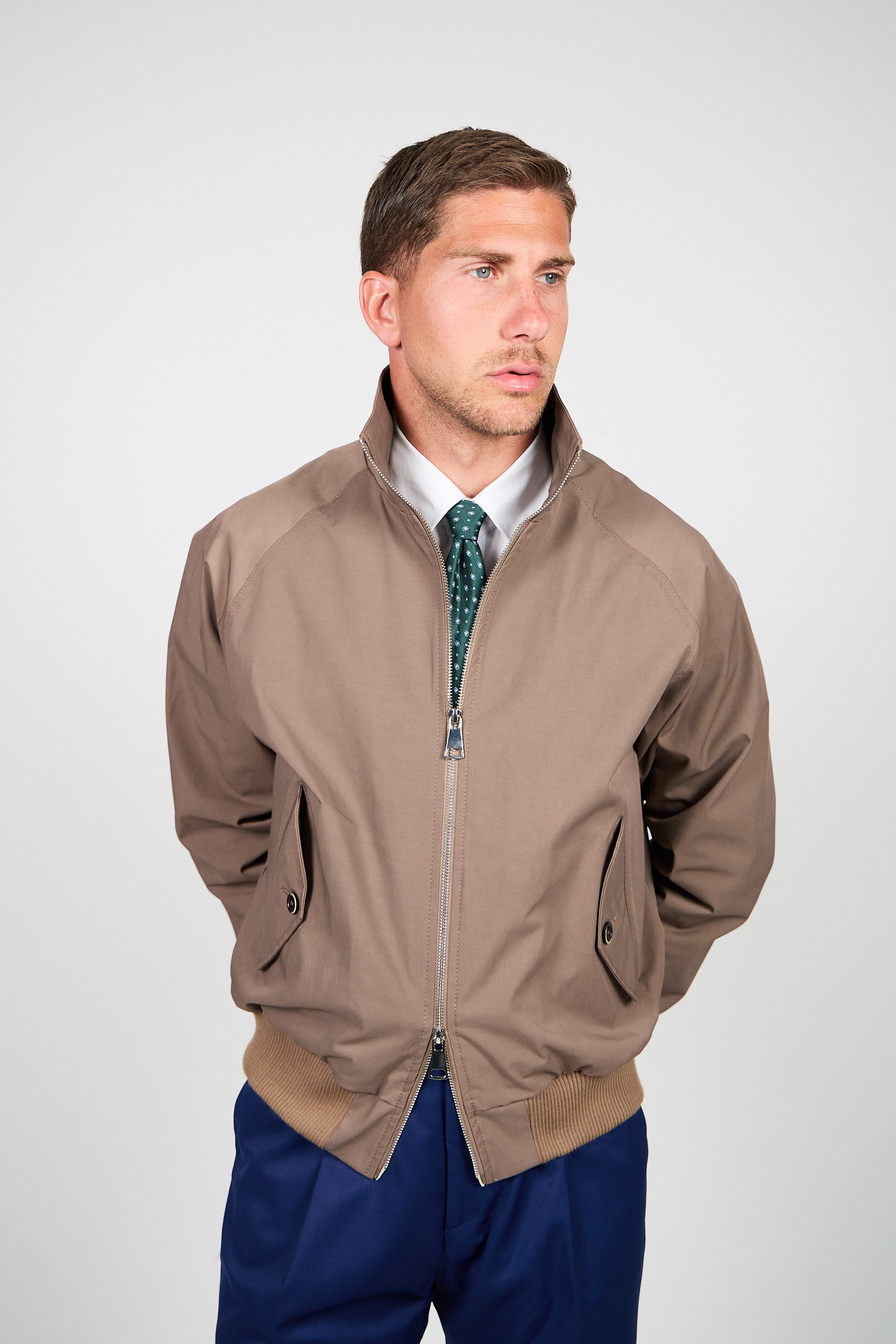 Giacca Bomber KITETTO College - Beige