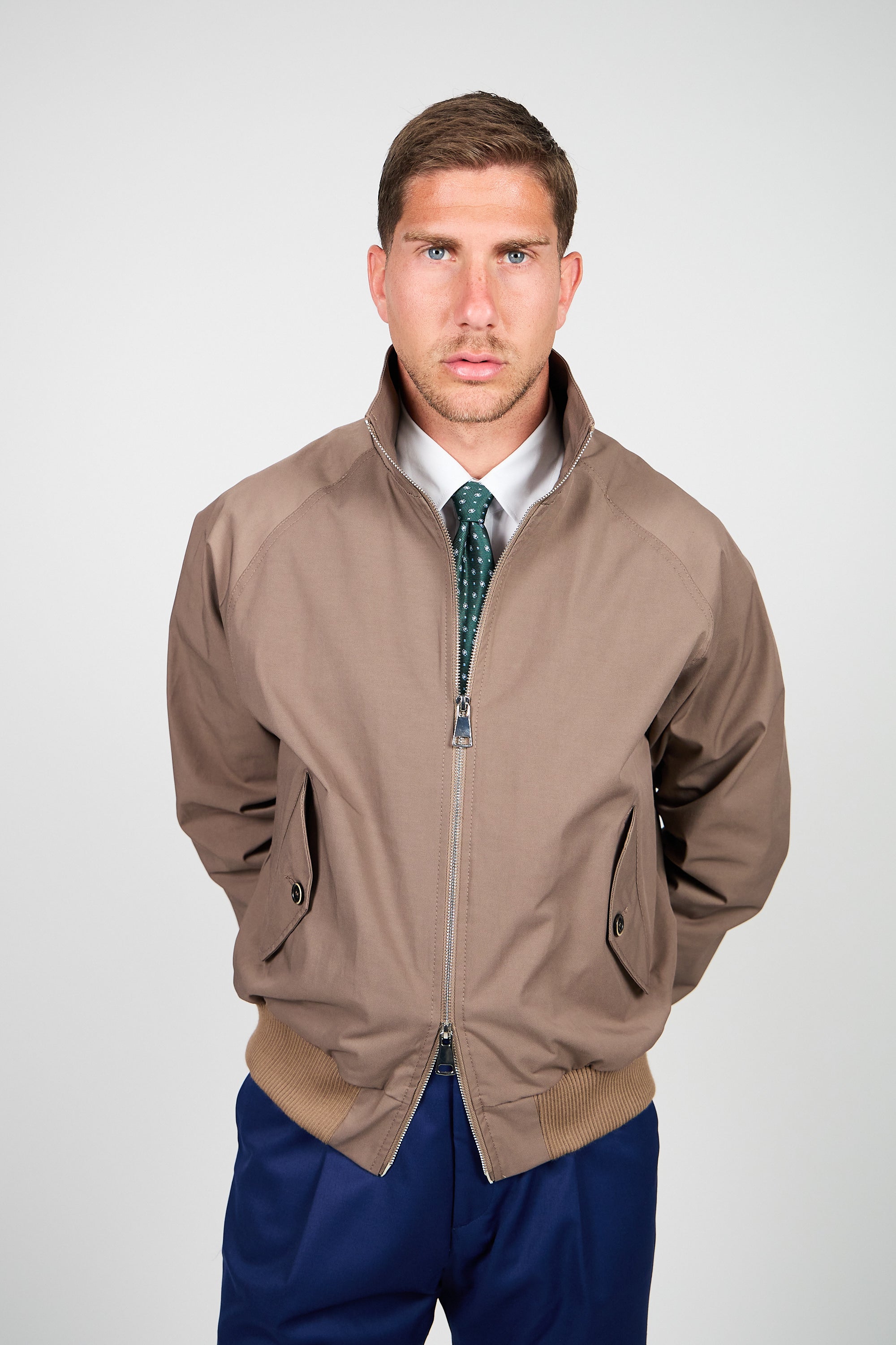 Giacca Bomber KITETTO College - Beige