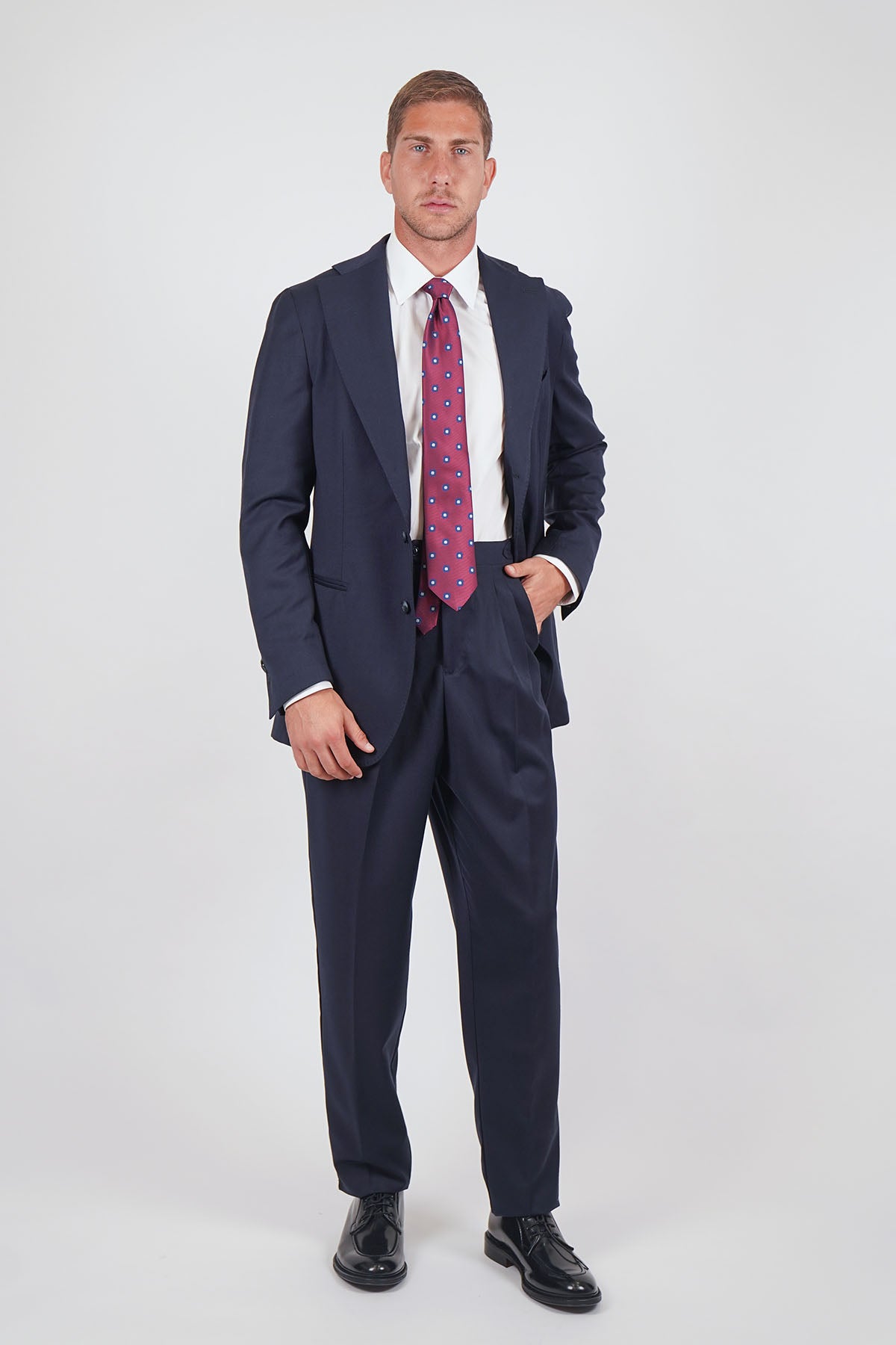 Pantalone KEGO Rifinito 2 Pinces - Blue