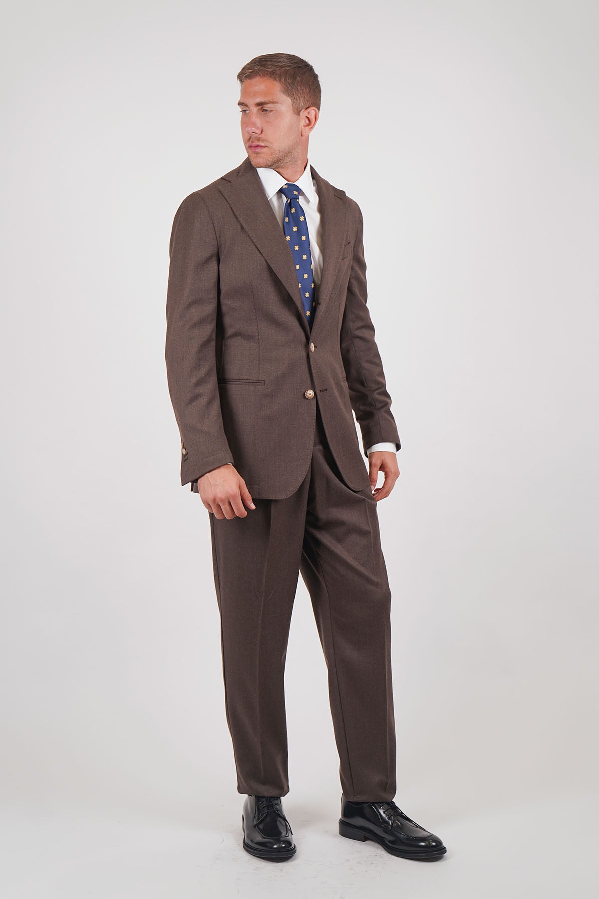 Pantalone KEGO Rifinito 2 Pinces - Tortora