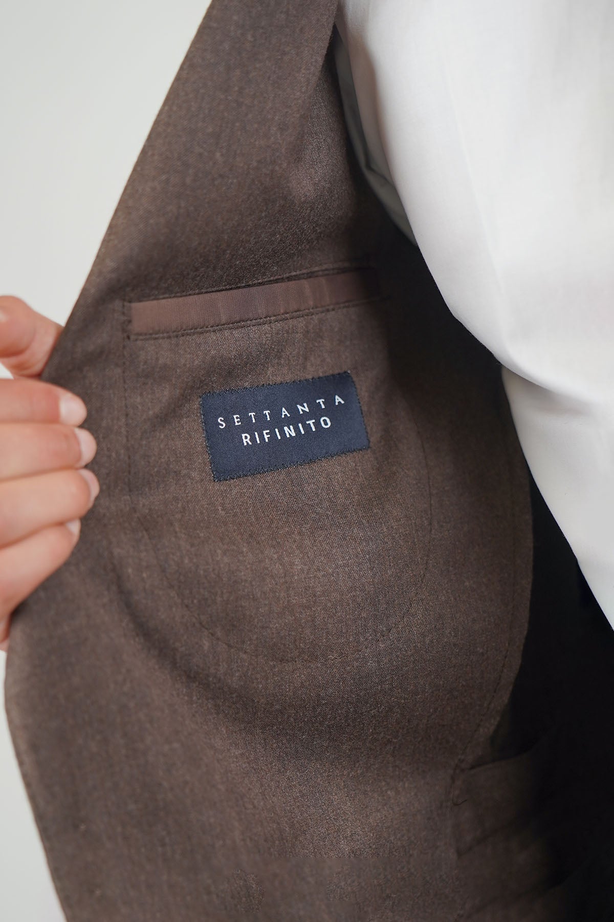 Giacca KAGE Rifinito Falso 3 - Tortora