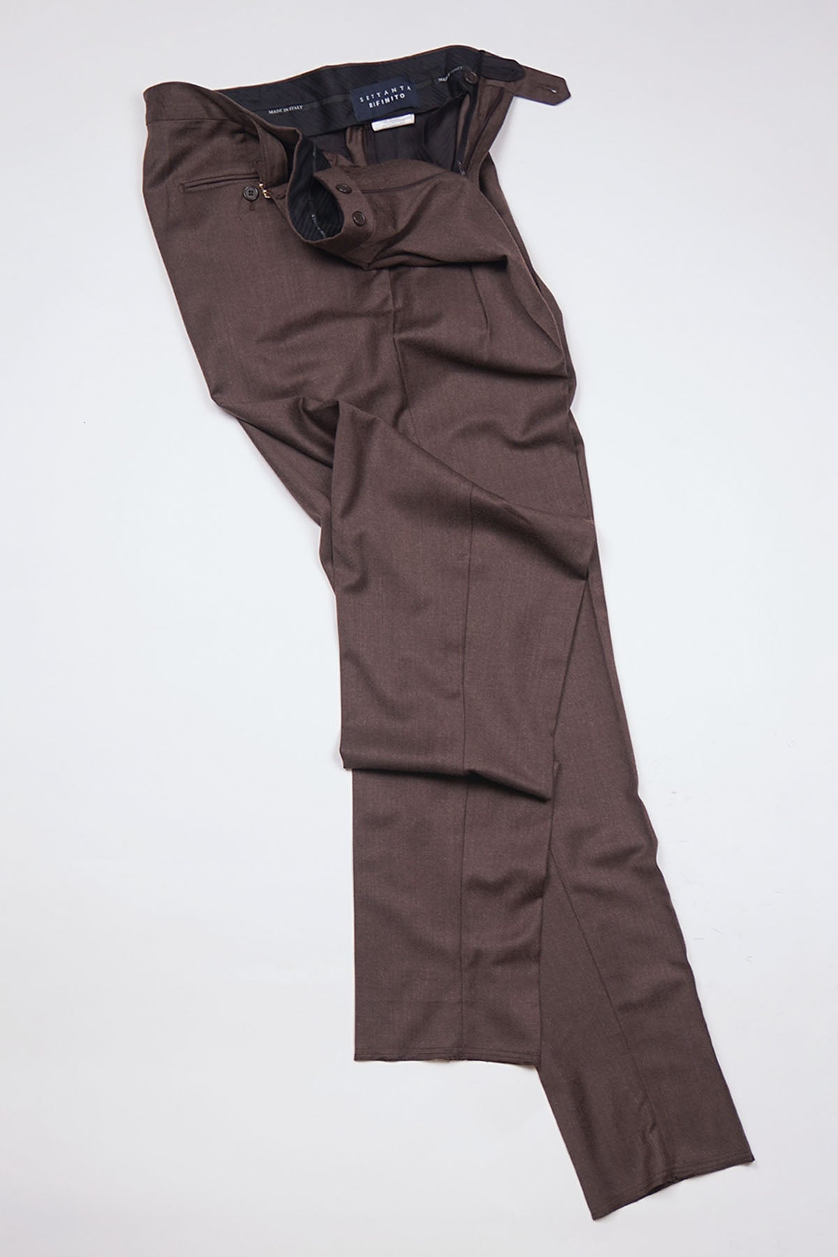 Pantalone KEGO Rifinito 2 Pinces - Tortora