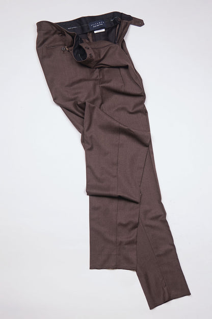 Pantalone KEGO Rifinito 2 Pinces - Tortora