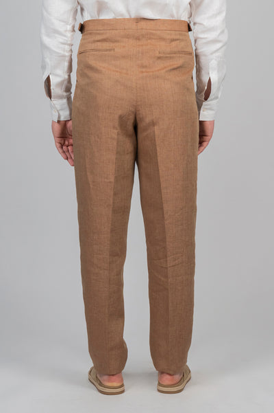 Pantalone GEKKO Rifinito - Lino Beige