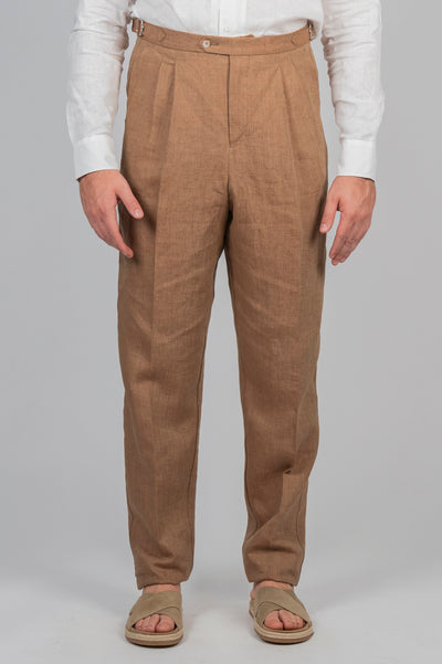 Pantalone GEKKO Rifinito - Lino Beige