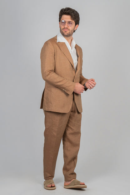 Giacca IZANAMI Rifinito - Lino Beige