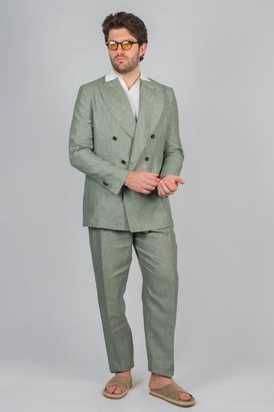 Giacca IZANAGI Rifinito - Lino Menta