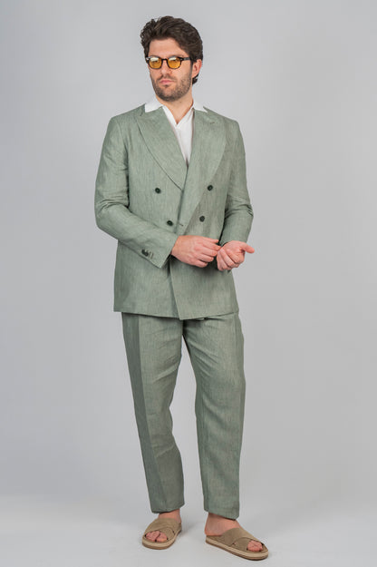 Giacca IZANAGI Rifinito - Lino Menta