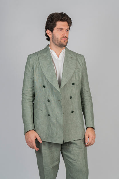 Giacca IZANAGI Rifinito - Lino Menta