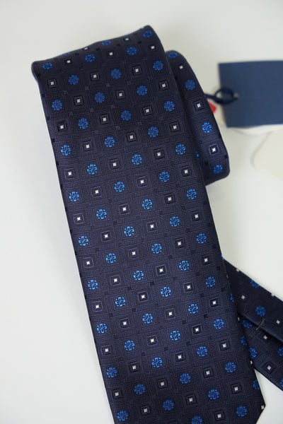 Cravatta RAFFAELE MURO Jacquard Seta 100% CM 8
