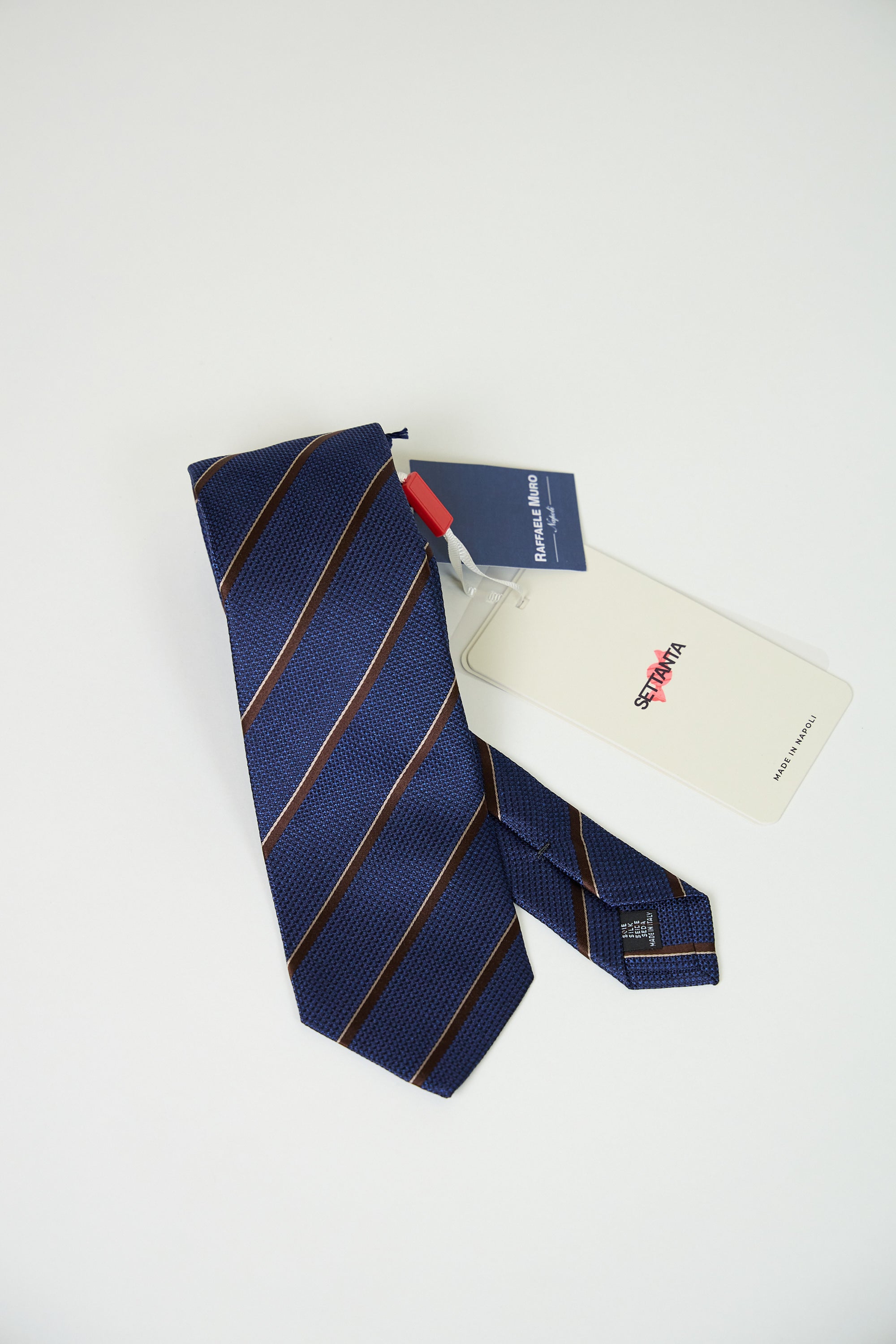 Cravatta RAFFAELE MURO Jacquard Seta 100% CM 8