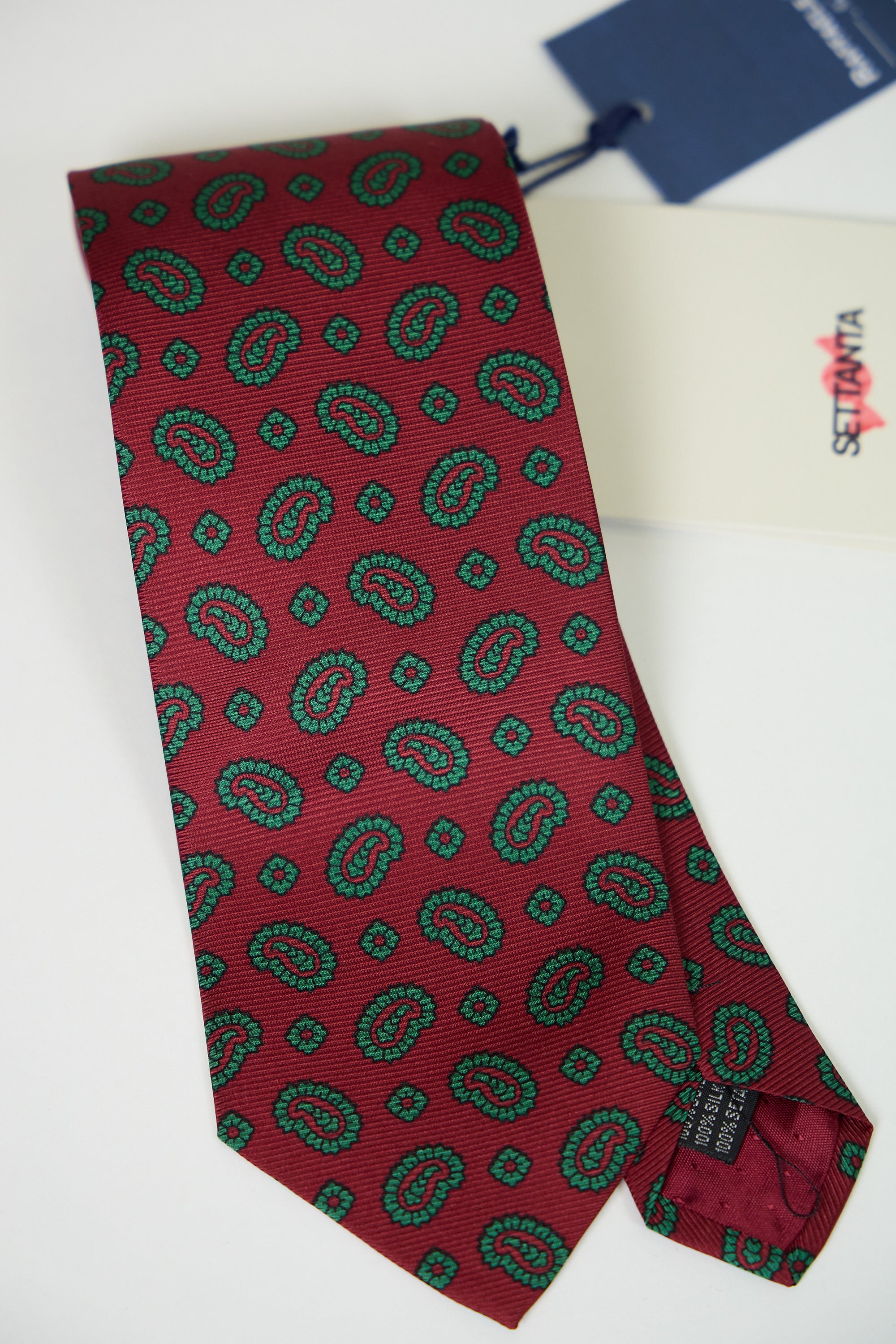 Cravatta RAFFAELE MURO Jacquard Seta 100% CM 8