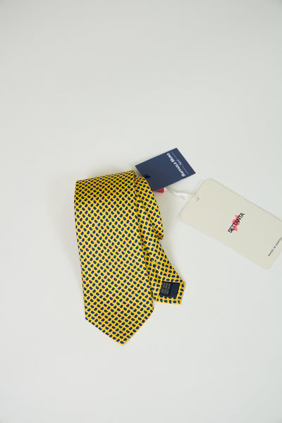 Cravatta RAFFAELE MURO Twill Stampato Seta 100% CM 8
