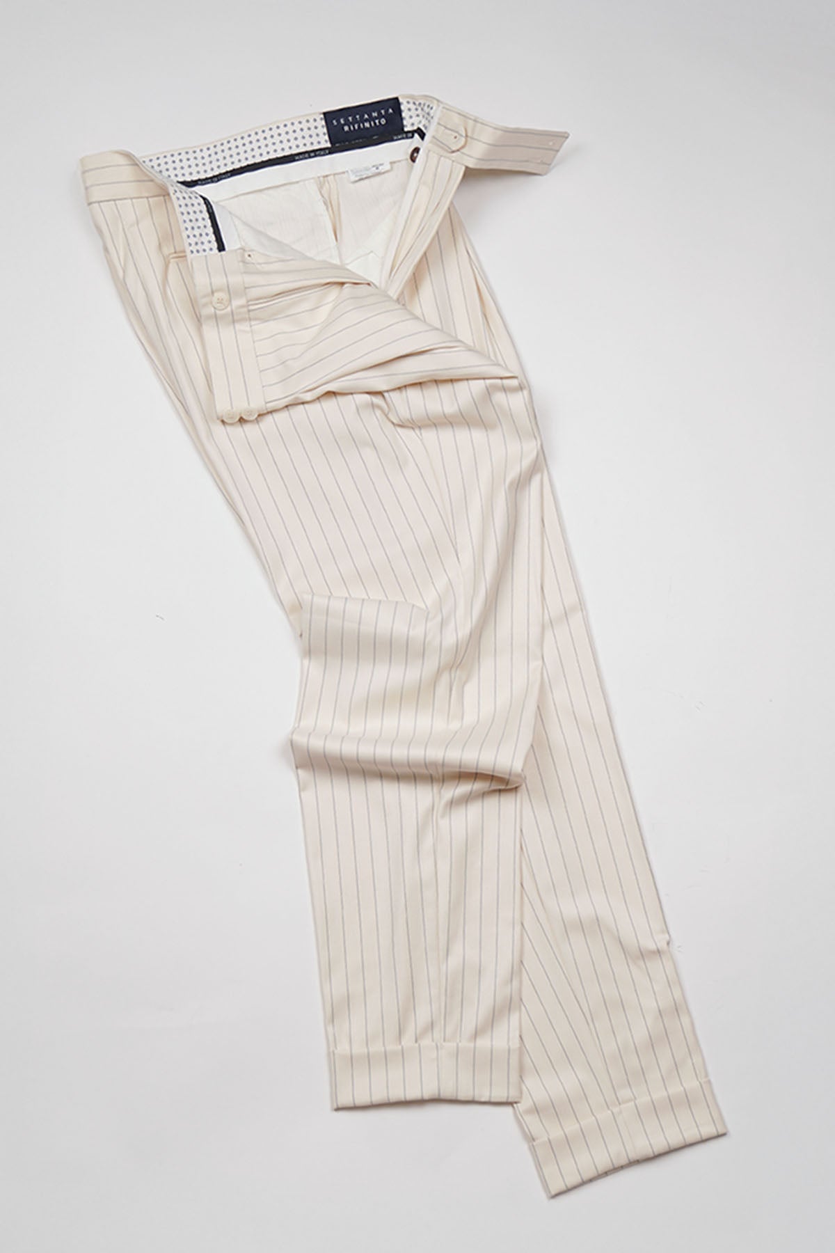 Pantalone MASAAKI - Beige Gessato