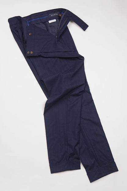 Pantalone MASAAKI - Blue Gessato