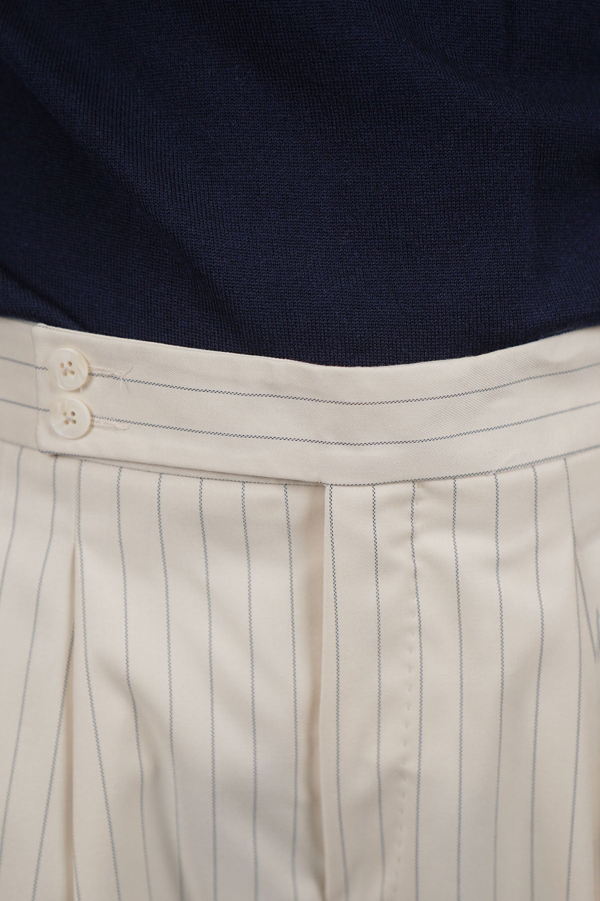 Pantalone MASAAKI - Beige Gessato