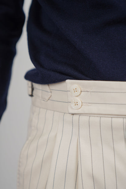 Pantalone MASAAKI - Beige Gessato