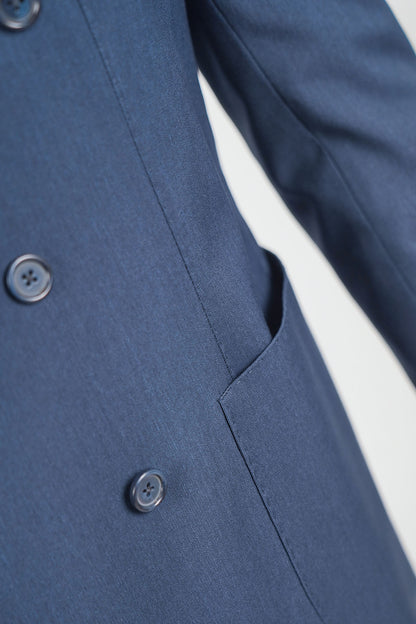 Giacca NAOYA due Petti - Blue Denim