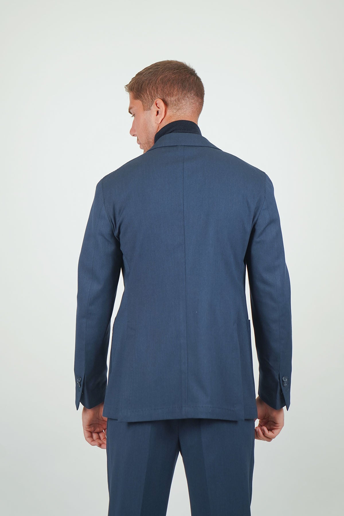 Giacca NAOYA due Petti - Blue Denim