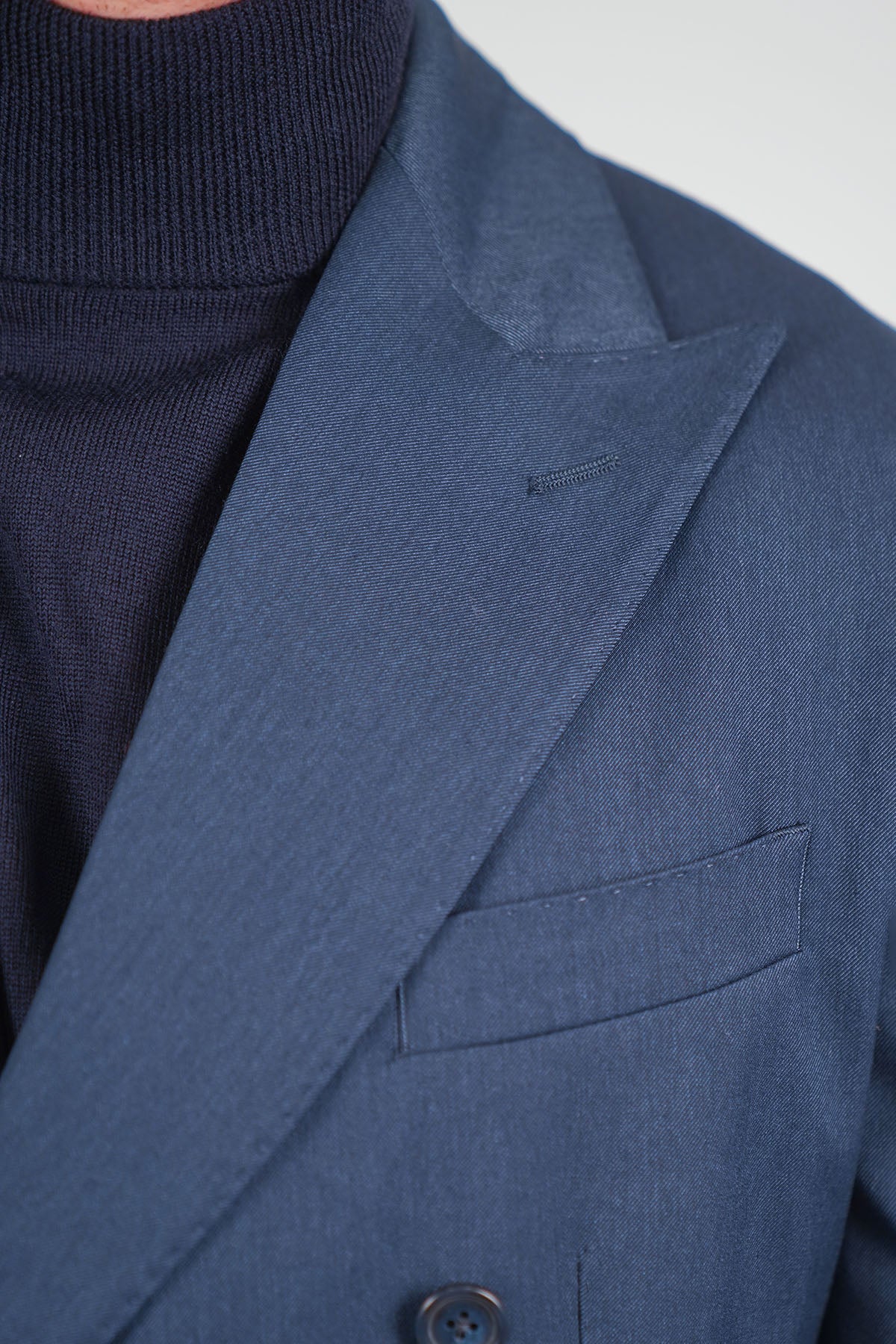 Giacca NAOYA due Petti - Blue Denim