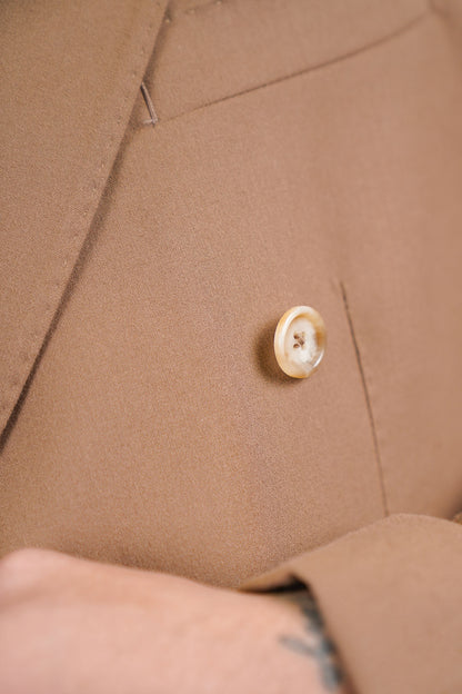 Giacca NAOYA due Petti - Tabacco