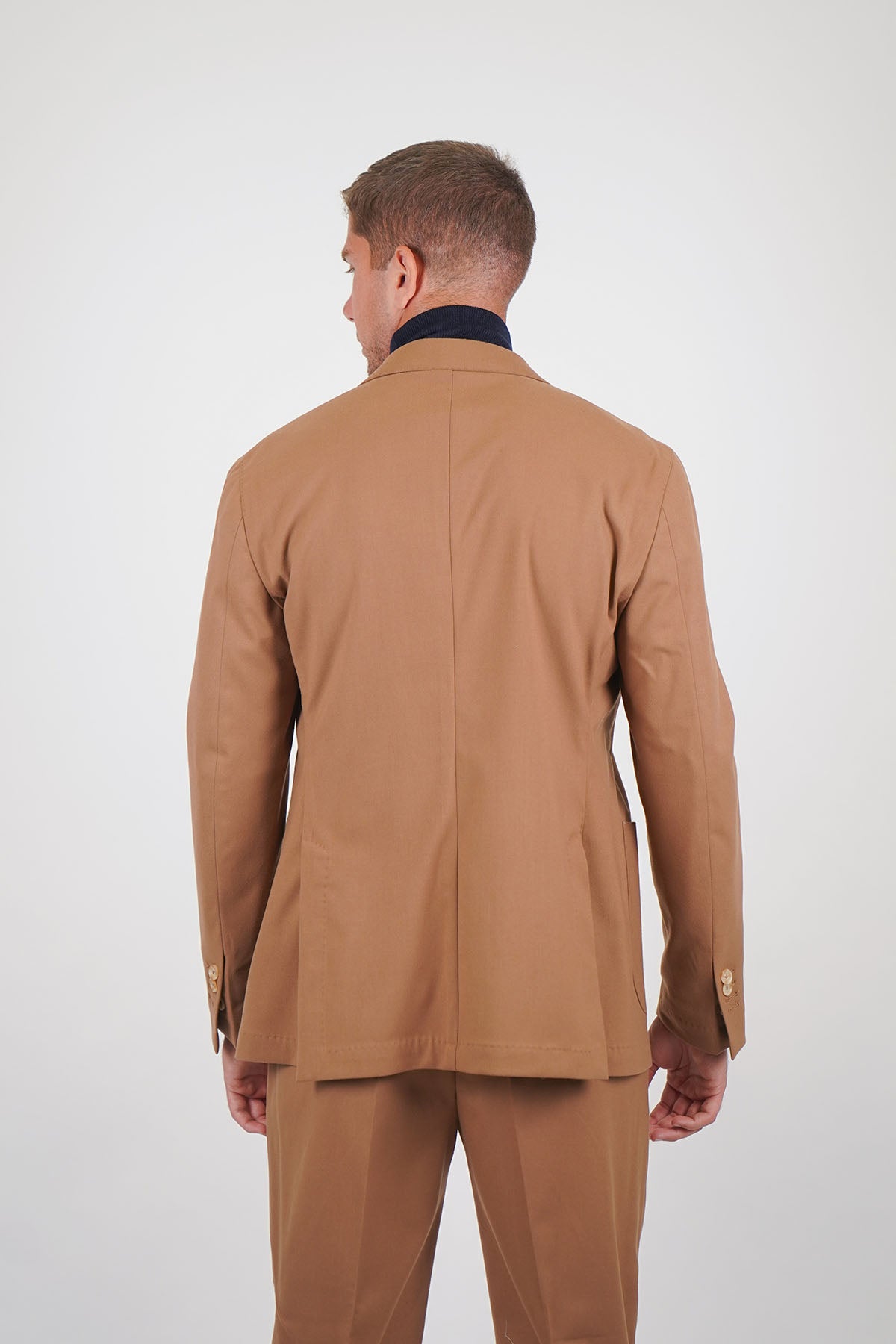 Giacca NAOYA due Petti - Tabacco