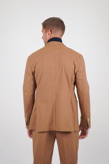 Giacca NAOYA due Petti - Tabacco