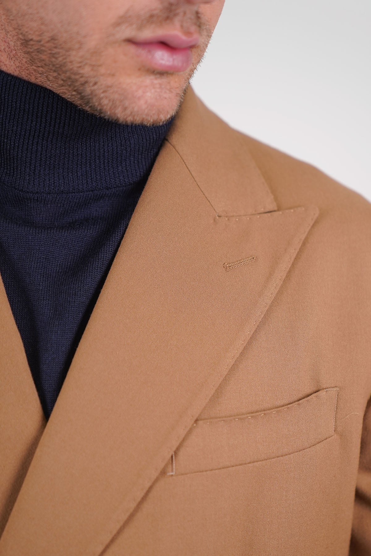 Giacca NAOYA due Petti - Tabacco