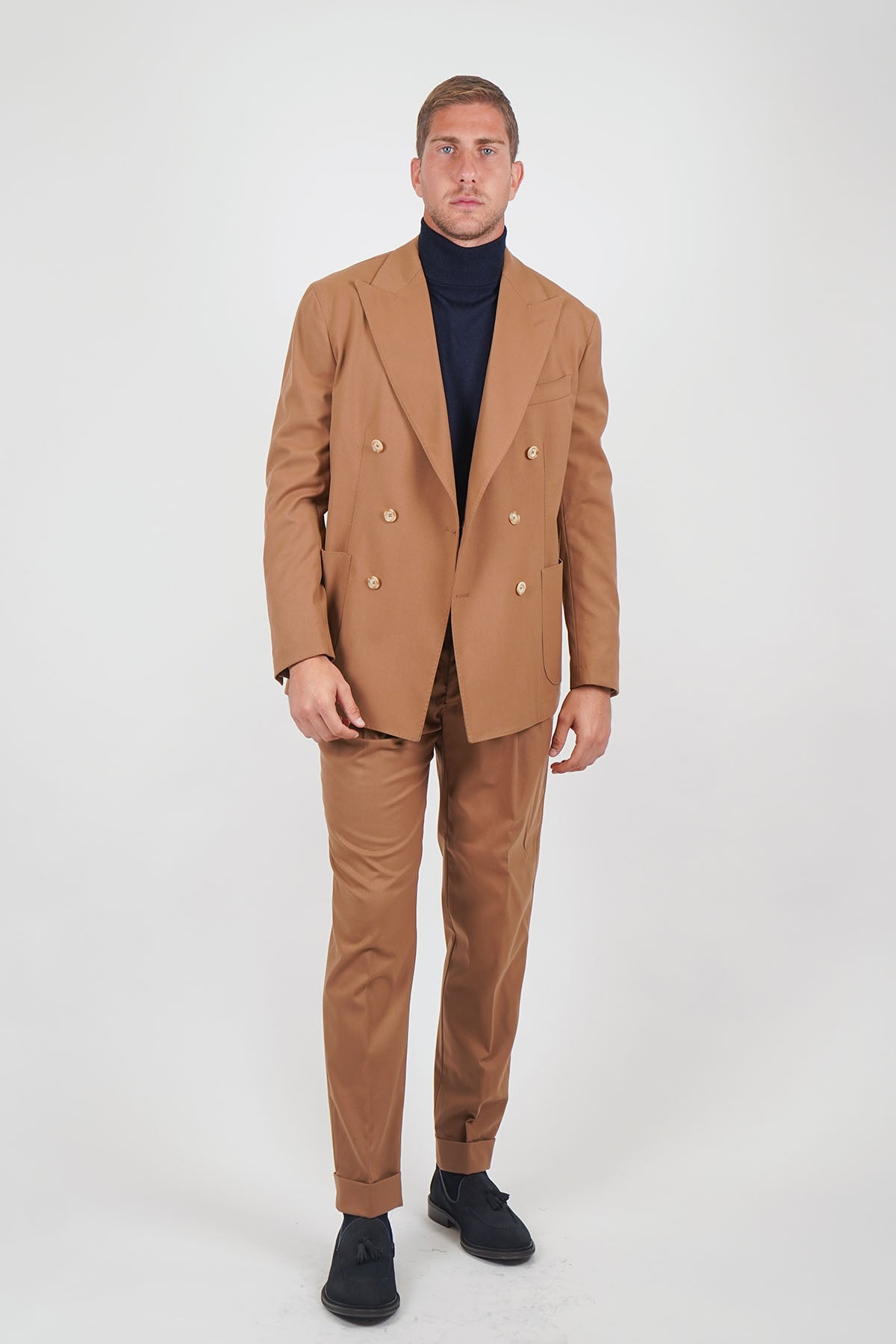 Pantalone MASAAKI - Tabacco